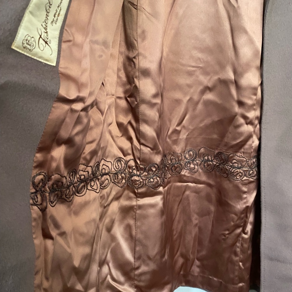 Vintage 1950s Mauve Car Coat by Fashionbilt - Picture 5 of 6